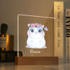 Picture of Chipmunk Night Light | Personalized It With Your Kid's Name | Best Gifts Idea for Birthday, Thanksgiving, Christmas etc.