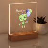 Picture of Green Robot Night Light | Personalized It With Your Kid's Name | Best Gifts Idea for Birthday, Thanksgiving, Christmas etc.