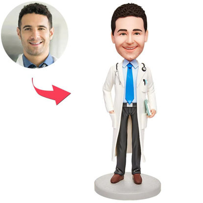 Picture of Custom Bobbleheads: Male Anesthesiologist | Personalized Bobbleheads for the Special Someone as a Unique Gift Idea｜Best Gift Idea for Birthday, Thanksgiving, Christmas etc.