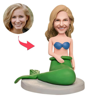 Picture of Custom Bobbleheads: Mermaid| Personalized Bobbleheads for the Special Someone as a Unique Gift Idea｜Best Gift Idea for Birthday, Thanksgiving, Christmas etc.