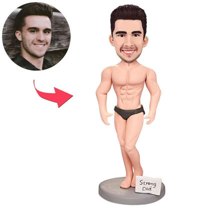 Picture of Custom Bobbleheads:Muscular-Man| Personalized Bobbleheads for the Special Someone as a Unique Gift Idea｜Best Gift Idea for Birthday, Thanksgiving, Christmas etc.