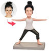 Picture of Custom Bobbleheads: Fitness Yoga Queen | Personalized Bobbleheads for the Special Someone as a Unique Gift Idea｜Best Gift Idea for Birthday, Thanksgiving, Christmas etc.