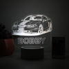 Picture of Custom Name Night Light With Colorful LED Lighting | Multicolor Car Night Light With Personalized Name | Best Gifts Idea for Birthday, Thanksgiving, Christmas etc.