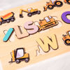 Picture of Personalized Wooden Puzzle Name Board - Custom Gift for Baby and Kids - Custom Name Puzzle - Birthday Gift for Your Baby