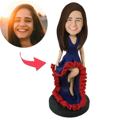 Picture of Custom Bobbleheads: Dancer | Personalized Bobbleheads for the Special Someone as a Unique Gift Idea｜Best Gift Idea for Birthday, Thanksgiving, Christmas etc.