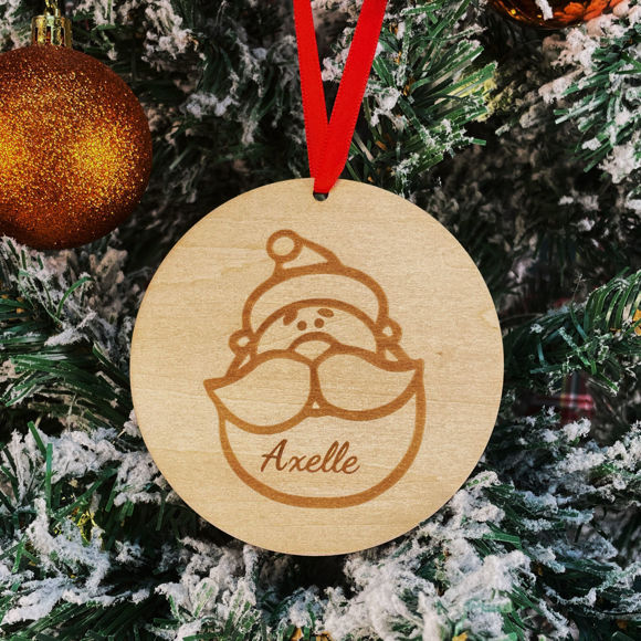 Picture of Personalized Cartoon Pattern Name Ornament - Custom Christmas Name Ornament - Cute Christmas Tree Ornament - Xmas Home Decor - 10 Pack Bundle Sales