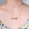 Picture of Personalized Name Necklace in Stainless Steel or 925 Sterling Silver - Customize With Any Name - Best Gift For Her