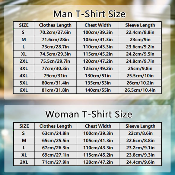 Picture of Custom Photo Short Sleeve T-shirt - Couple Matching T-Shirt for Boyfriend & Girlfriend
