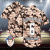 Picture of Custom Printed Hawaiian Shirts Personalized Face and Text Hawaiian Shirts Team Uniforms Gifts for Fans - Multifaceted Designs