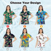 Picture of Custom Face Hawaiian Shirt for Women - Personalized Face Photo Hawaiian Shirts for Girls - Custom Women Hawaiian Shirt as Best Summer Gifts