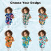 Picture of Custom Face Hawaiian Shirts for Kids - Personalized Photo Hawaiian Shirts for boys and girls - Custom Hawaiian Shirts for Kids as the Best Summer Unique Gifts