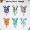 Picture of Customized Baby Clothing - Personalized Baby Short bodysuits - Personalized Hawaiian Style Baby bodysuits