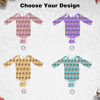 Picture of Customized Baby Clothing - Personalized Baby Long Sleeve clothing - Customized Baby Avatar Baby Long Sleeve bodysuits