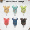 Picture of Customized baby clothing - Personalized baby short sleeve bodysuits - Personalized avatar baby bodysuits