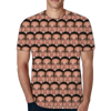 Picture of Customized Face Photo T-Shirt - Personalized Avatar Short Sleeve - Customized Multi-Avatar Replica T-Shirt