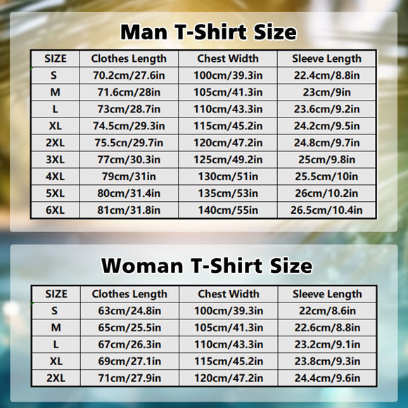 Picture of Customized Face Photo T-Shirt - Personalized Love Short Sleeve - Customized Face Photo Love T-Shirt