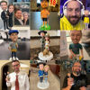Picture of Custom Bobbleheads: DJ Music Playing Machine | Personalized Bobbleheads for the Special Someone as a Unique Gift Idea｜Best Gift Idea for Birthday, Thanksgiving, Christmas etc.