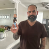 Picture of Custom Bobbleheads: The Captain And His Rudder | Personalized Bobbleheads for the Special Someone as a Unique Gift Idea｜Best Gift Idea for Birthday, Thanksgiving, Christmas etc.