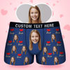 Picture of Custom Face Men's Boxer Briefs - Love Heart Style Underwear - Gift for Husband - Belt Text Boxer Briefs Gift