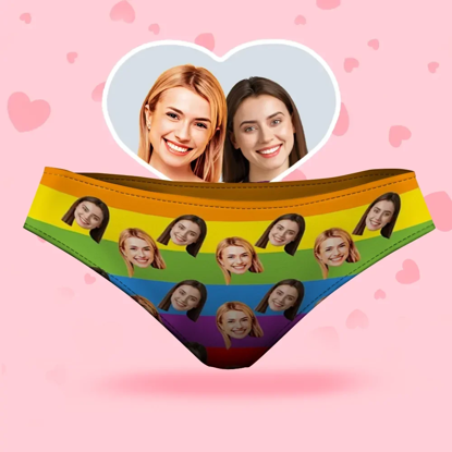 Picture of Custom Face Women's Panties - Girl'S Love Gift For Her Style Underwear - Gifts for Wife and Girlfriend