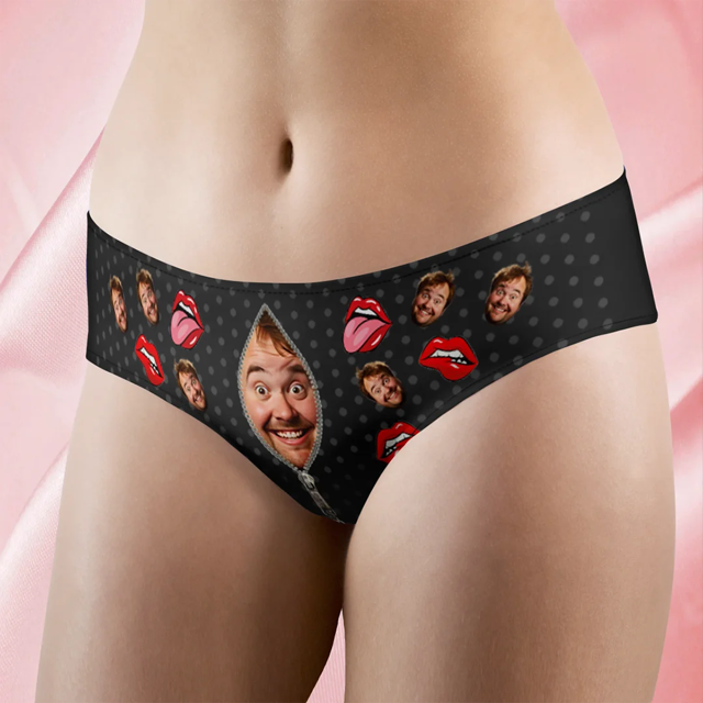 Picture of Custom Face Women's Panties - It's Mine Style Underwear - Gifts for Wife and Girlfriend