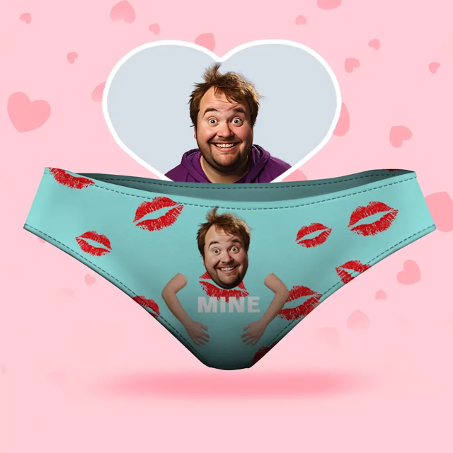 Picture of Custom Face Women's Panties - It's Mine Style Underwear - Gifts for Wife and Girlfriend