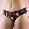 Picture of Custom Face Women's Panties - Kiss Me Style Underwear - Gifts for Wife and Girlfriend