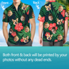 Picture of Custom Photo Hawaiian Shirts & Shorts - Personalized Face Photo Short Sleeve Casual Hawaiian Shirts for Family - Best Summer Beach Party Shirts - Style #11