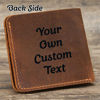 Picture of Custom Father's day Wallet - Personalized Wallet for Dad - Gift for Christmas Birthday