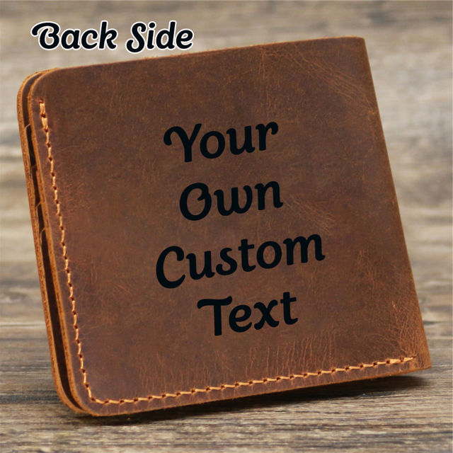 Picture of Custom Funny Wallet - Personalized Wallet for Christmas and Birthday