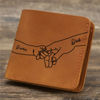 Picture of Custom Wallet for Men - Personalized Wallet for Loved One - Father's Day Birthday Gift