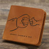 Picture of Custom Wallet for Men - Personalized Wallet for Loved One - Father's Day Birthday Gift