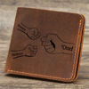 Picture of Custom Wallet for Men - Personalized Wallet for Loved One - Father's Day Birthday Gift