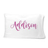 Picture of Personalized Name Pillow case - Custom With Your Name - Best Gift for Christmas, Anniversary, Birthday Or Valentines Day