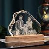 Picture of Custom Photo 3D Laser Crystal: New Large Iceberg Crystal | Personalized 3D Photo Laser Crystal | Unique Gift for Birthday Wedding Christmas etc.