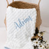 Picture of Personalized Baby Blanket - Custom Embroidered Baby Blanket - Custom Embroidered Name Puff Fleece Baby Blanket