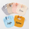 Picture of Personalized Baby Bibs - Custom Embroidered Baby Bibs - Custom Absorbent U-Shaped Bibs