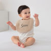 Picture of Personalized Baby Bibs - Custom Embroidered Baby Bibs - Custom Absorbent U-Shaped Bibs