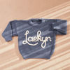 Picture of Personalised Baby and Toddler Embroidered Sweaters - Custom Name Embroidered Sweaters - Custom Knitted Christmas Sweaters