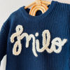 Picture of Personalised Baby and Toddler Embroidered Sweaters - Custom Name Embroidered Sweaters - Custom Knitted Christmas Sweaters