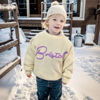 Picture of Personalised Baby and Toddler Embroidered Sweaters - Custom Name Embroidered Sweaters - Custom Knitted Christmas Sweaters