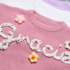 Picture of Personalised Baby and Toddler Embroidered Sweaters - Custom Name Embroidered Sweaters - Custom Knitted Christmas Sweaters