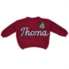 Picture of Personalised Baby and Toddler Embroidered Sweaters - Custom Name Embroidered Sweaters - Custom Knitted Christmas Sweaters