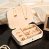 Picture of Custom Travel Jewelry Case - Personalized Travel Box with Name -  Best Bridesmaid Gift