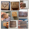 Picture of Custom Wooden Wedding Ring Box - Personalized Engagement Ring Box