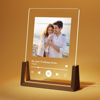 Picture of Personalised Acrylic Song Plaque Night Light - Custom Photo Night Lamp - Best Valentine's Day Gift