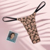 Picture of Custom Face Mash Women's Thong - Best Gift for Her