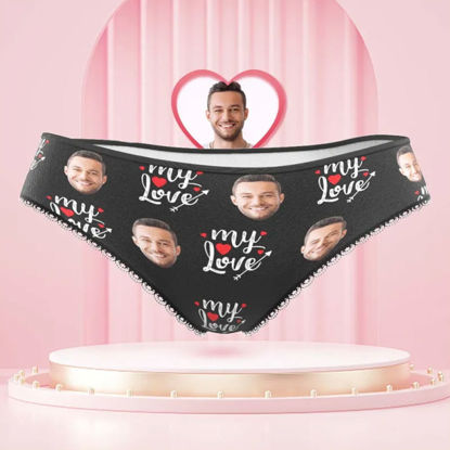 Picture of Custom Face Women's Panties To My Love - Best Gift for Her