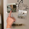 Picture of Customized Music Fridge Magnet - Personalised Spotify Plaque Magnet with Photo - Music Fridge Magnet with Calendar