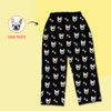 Imagen de Pijamas personalizados Pijamas personalizados Pijamas personalizados con foto de mascota Pijamas familiares personalizados conjunto completo - Dog Paws